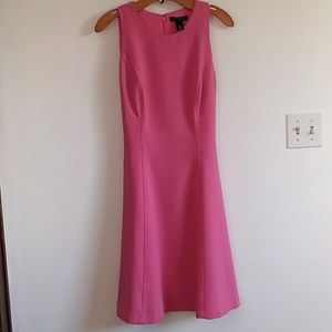 WHBM DRESS  SZ 8 PINK ID5600740 Sleeveless/ lined